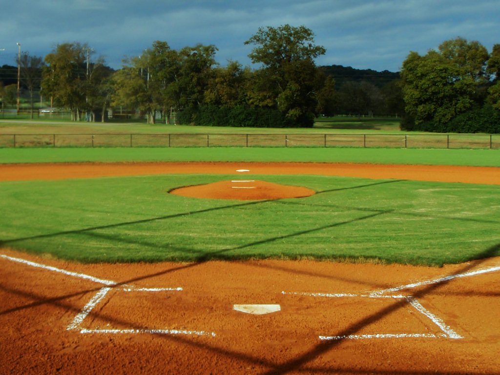 baseball field backgrounds powerpoint