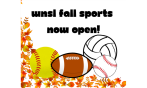 Fall Sports Registration Now Open